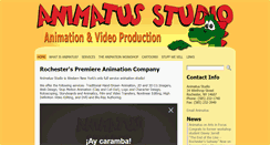 Desktop Screenshot of animatusstudio.com